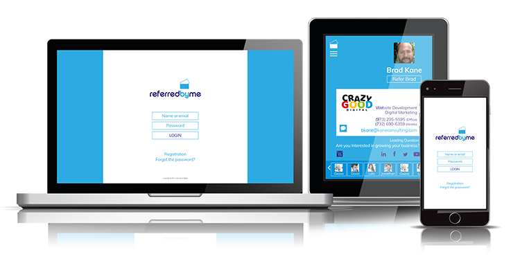 ReferredByMe Mobile Web App